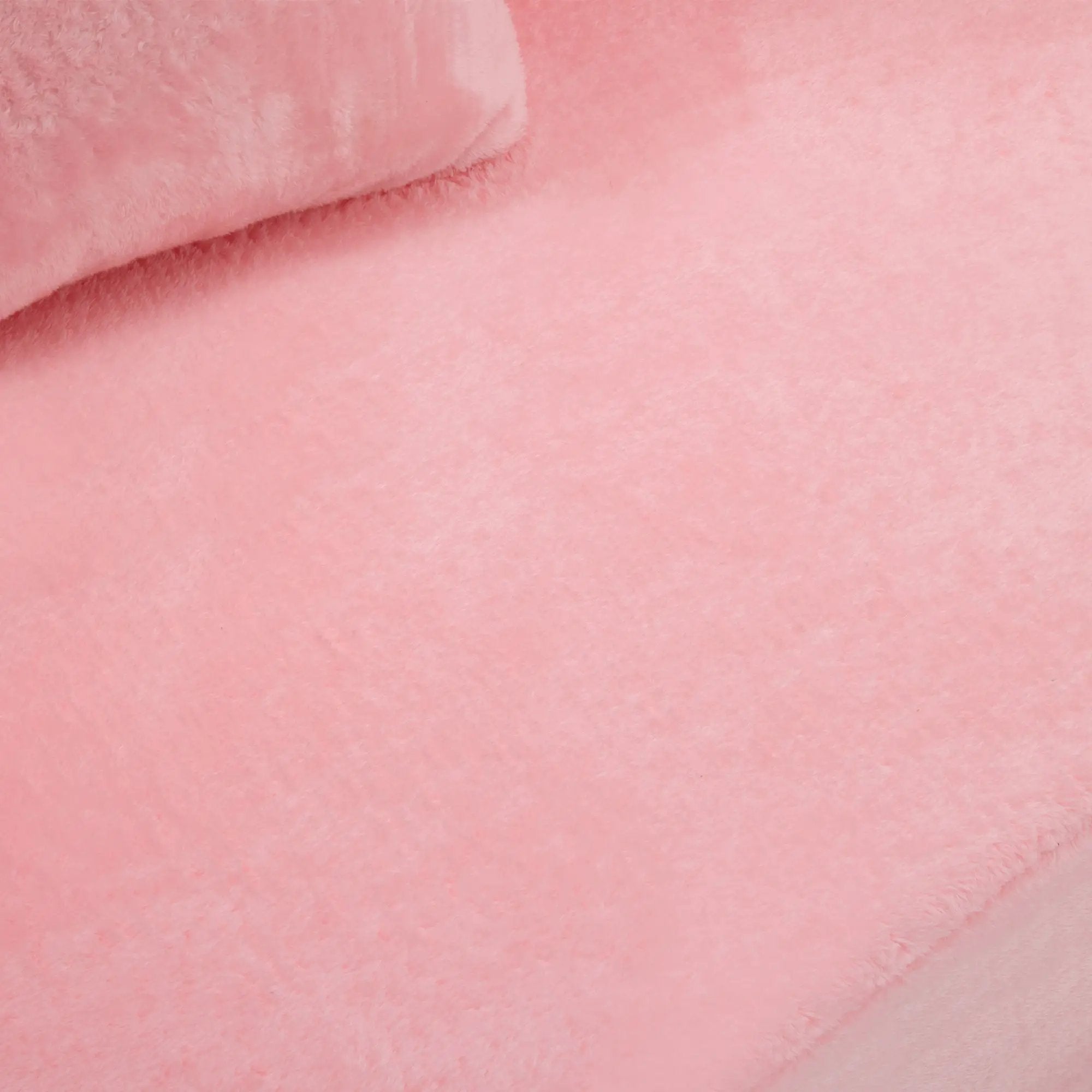 71-Inch Folding Sofa Bed in Pink Chenille with High-Density Foam by HouseOfZazla
