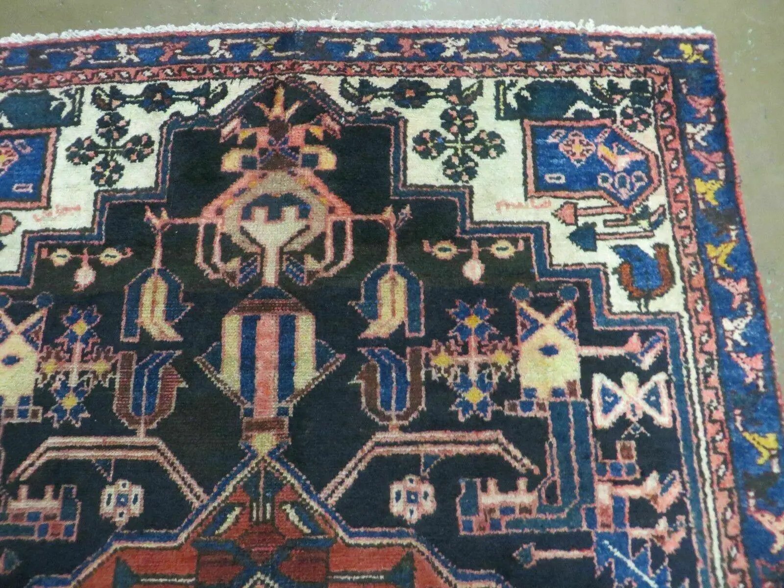 4' X 7' Antique 1920 Handmade Turkish Anatolian Wool Rug Veg Dye Nice by Jewel Rugs