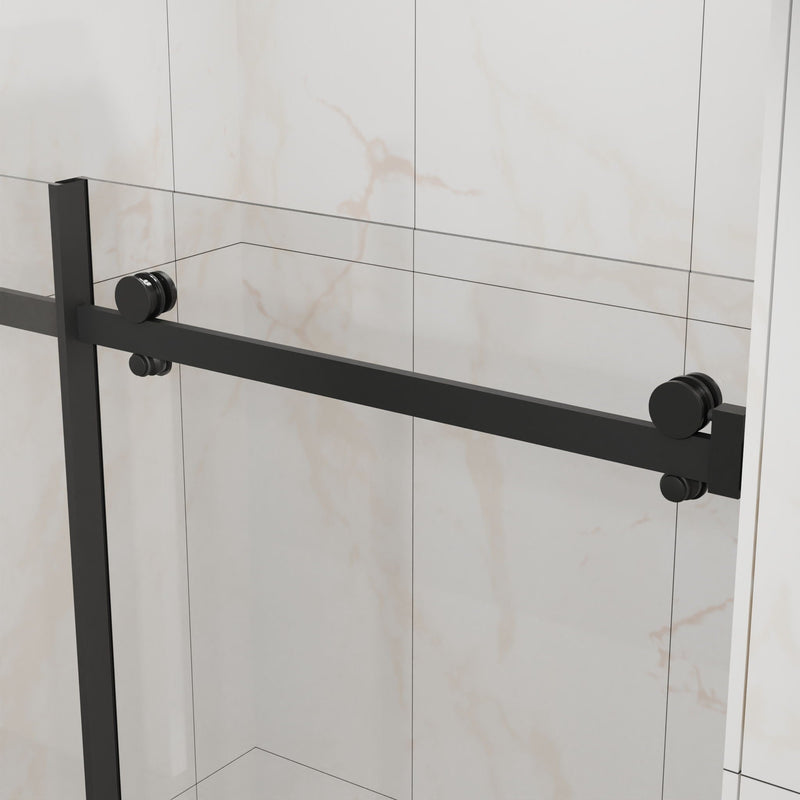 Frameless Tub Sliding Shower Door With Easy Clean Coating by HouseOfZazla