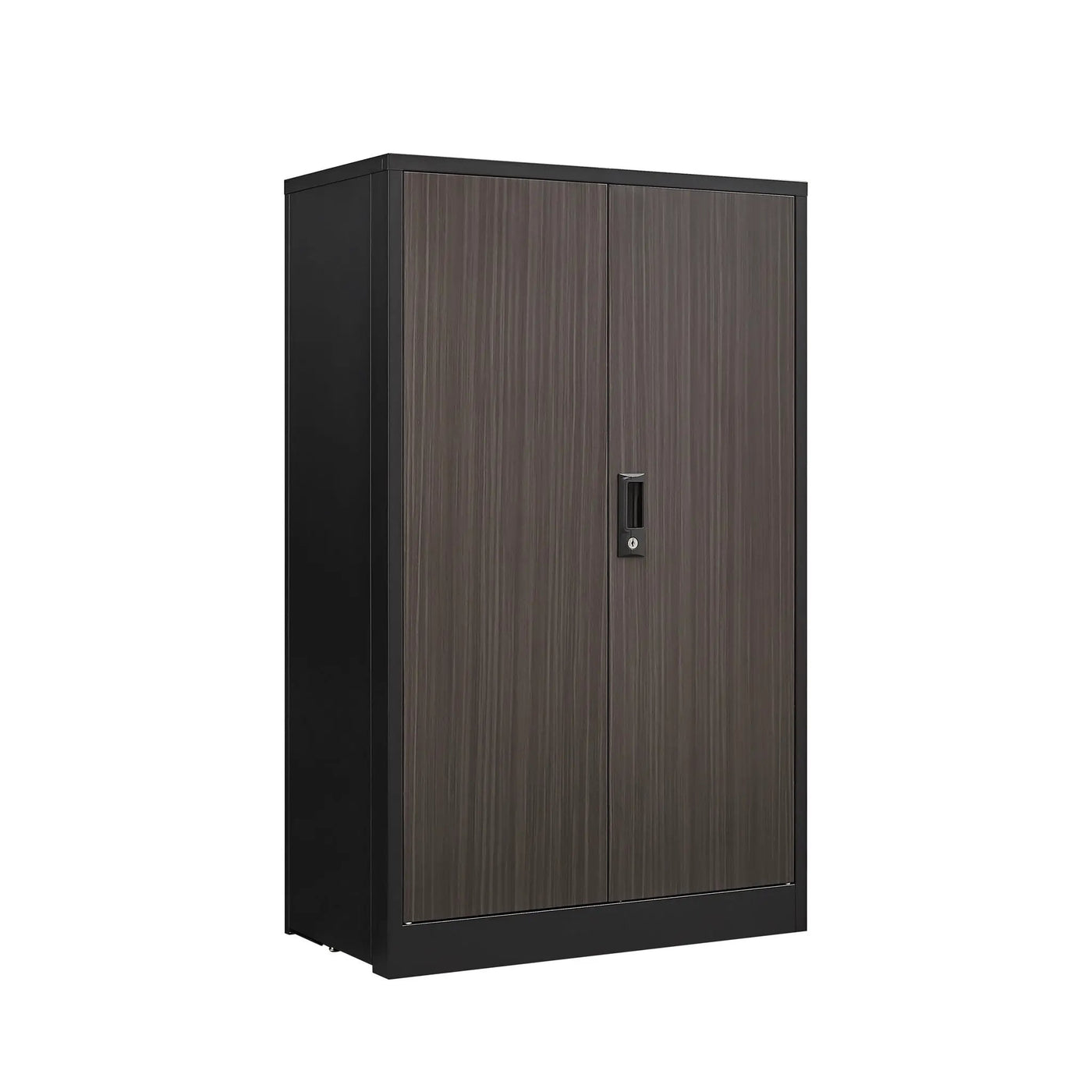 Metal Storage Cabinet With Locking Doors And Adjustable Shelf, Folding Filing Storage Cabinet, Folding Storage Locker Cabinet For Home Office, School, Garage by HouseOfZazla