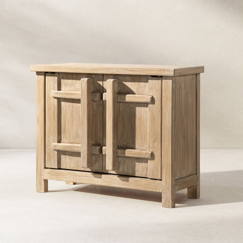 Rowan - 2 Door Accent Cabinet - Natural by HouseOfZazla