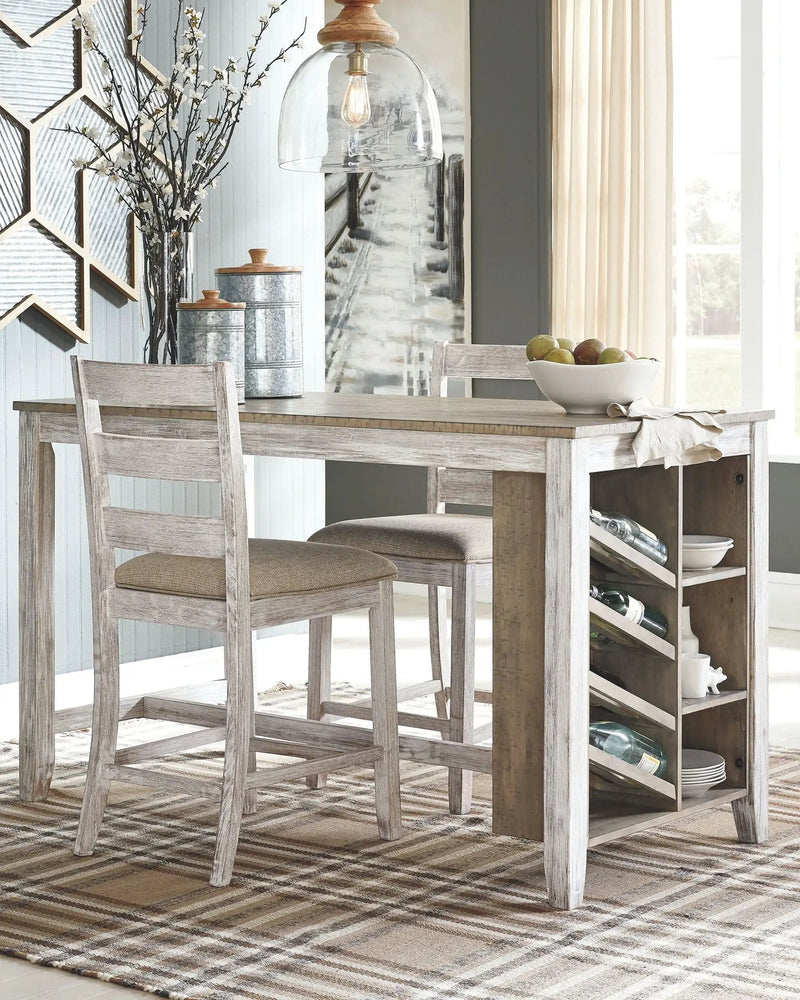 Skempton - Rectangular Counter Table With Storage Set by Unique Piece Furniture