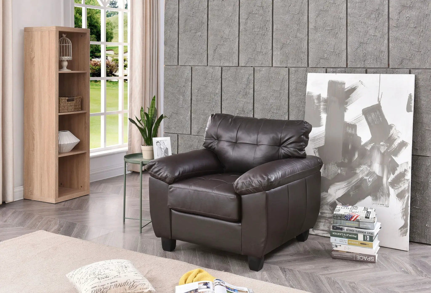Sleek And Comfortable Accent Chair by HouseOfZazla