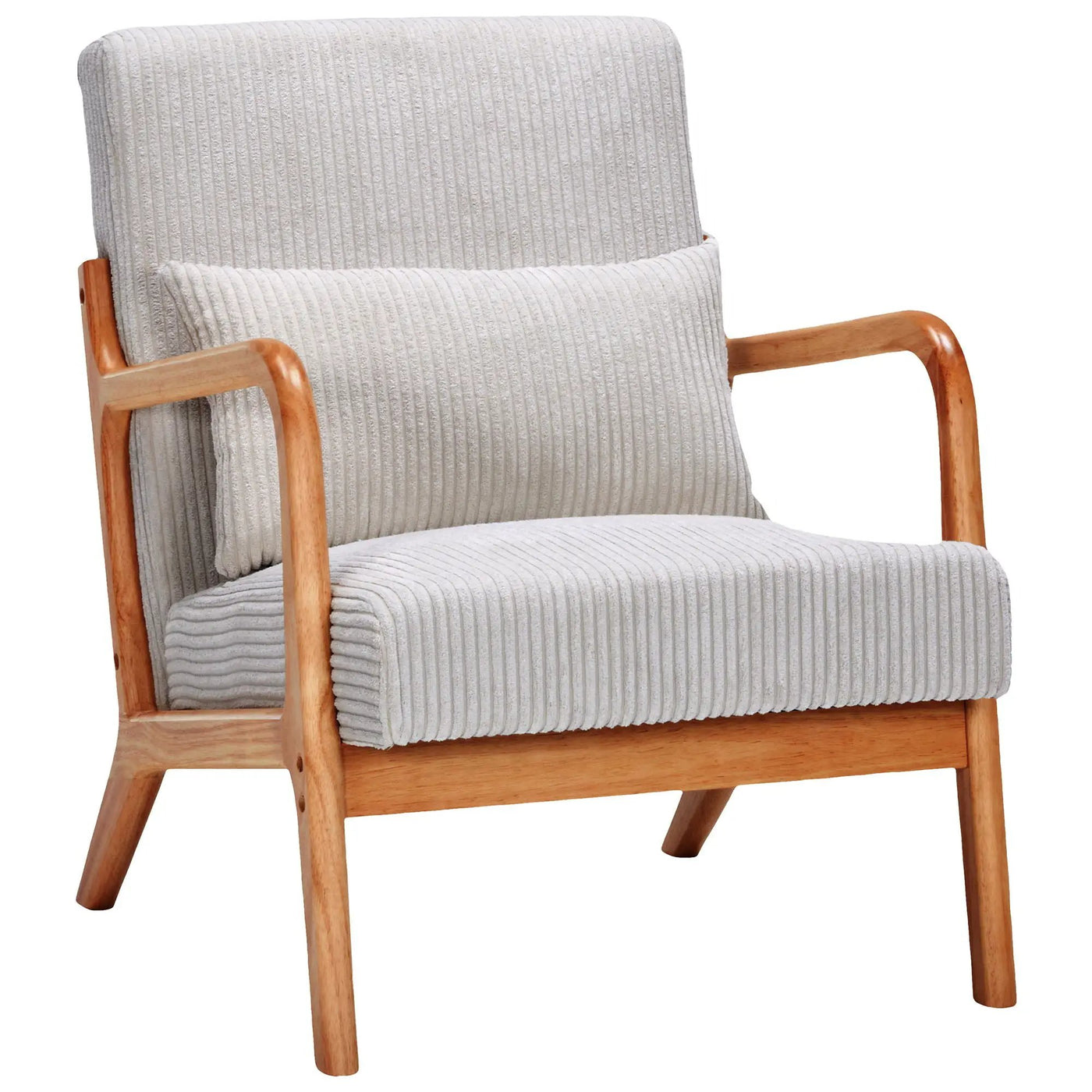 Accent Arm Chair With Pillow Upholstered by HouseOfZazla