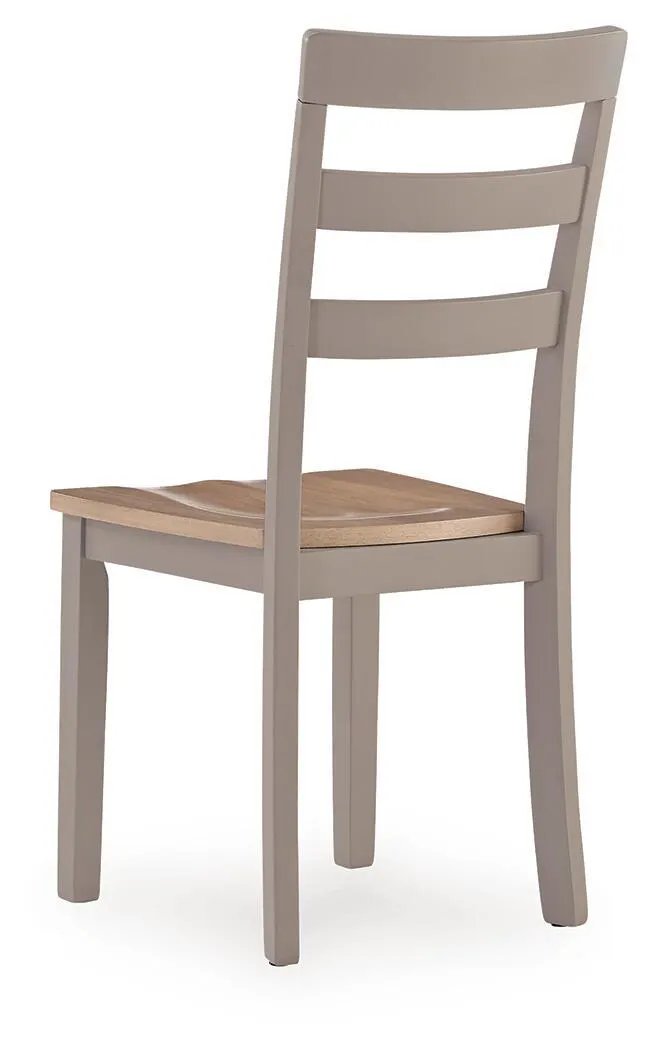 Harperfeld - Dining Room Side Chair (Set of 2) - Natural / Gray by Unique Piece Furniture