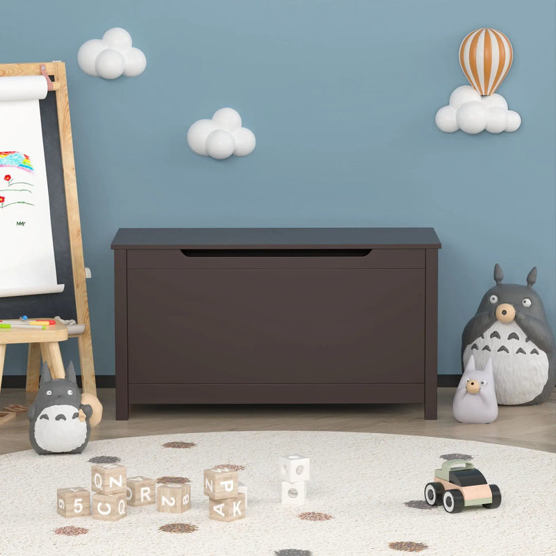 Toy Box Storage With Safety Hinged Lid by Unique Piece Furniture