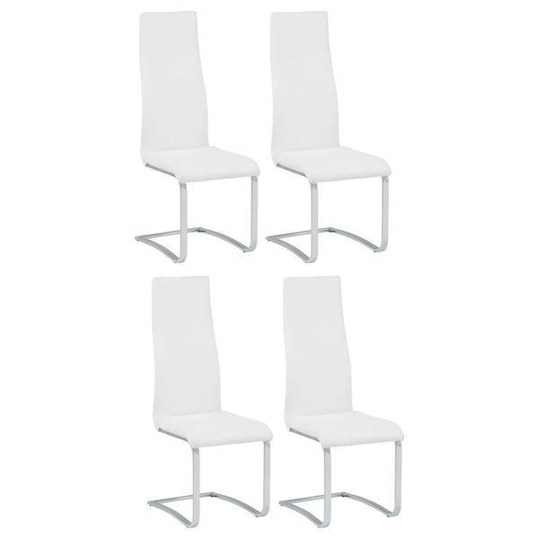 Montclair Upholstered Dining Side Chair White (Set of 4)