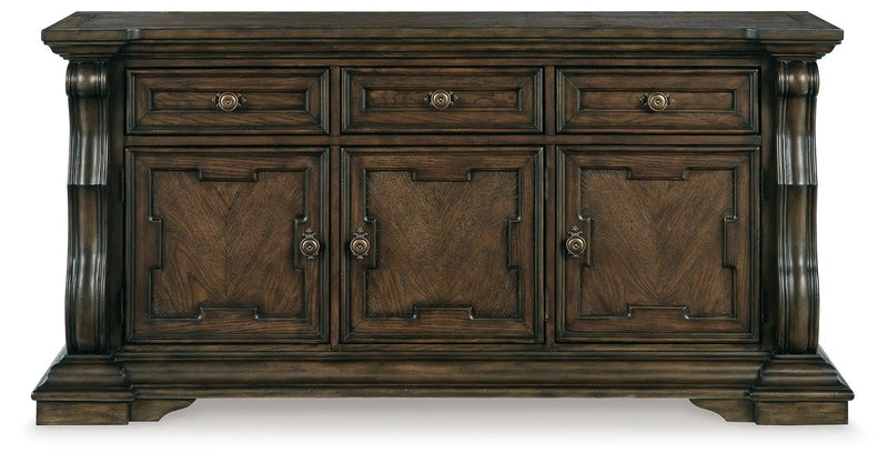 Maylee - Dining Room Buffet - Dark Brown by Unique Piece Furniture