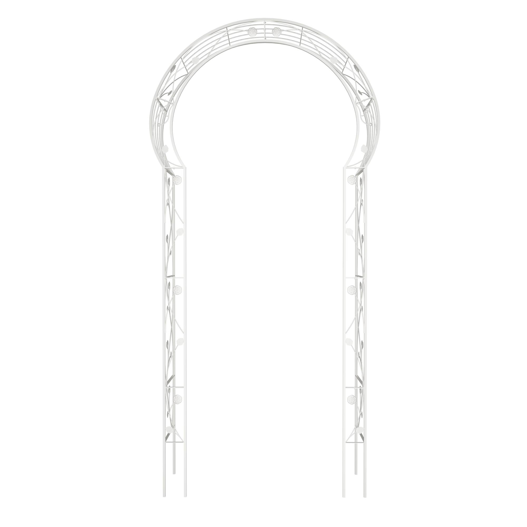 Metal Garden Arch by HouseOfZazla