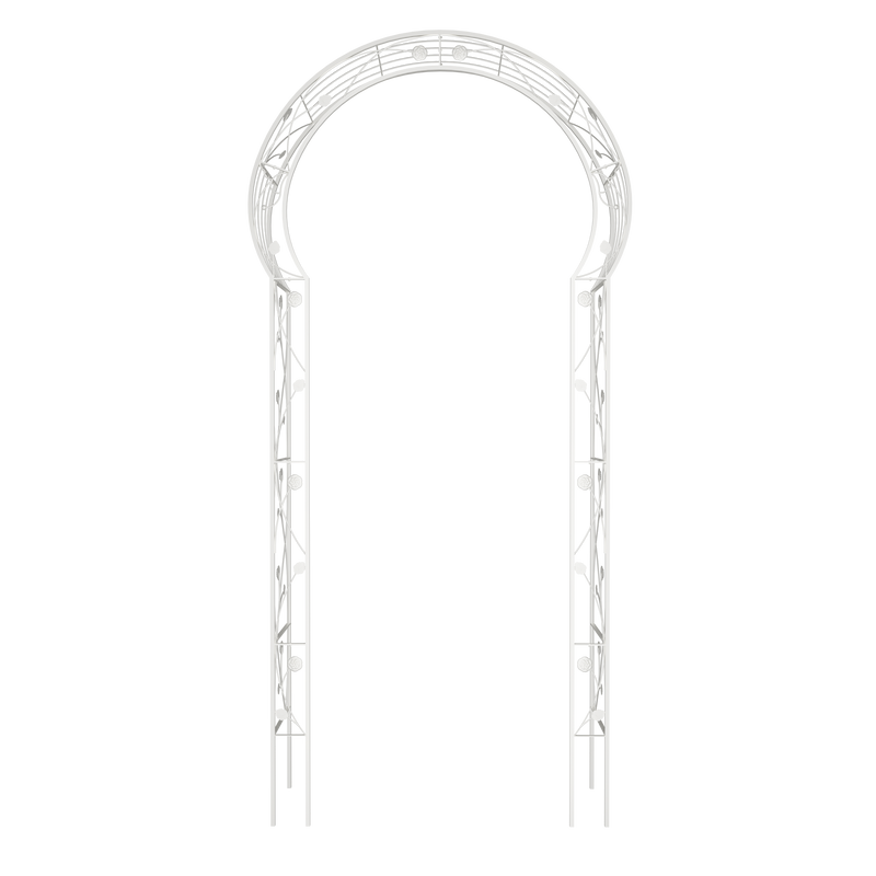 Metal Garden Arch by HouseOfZazla