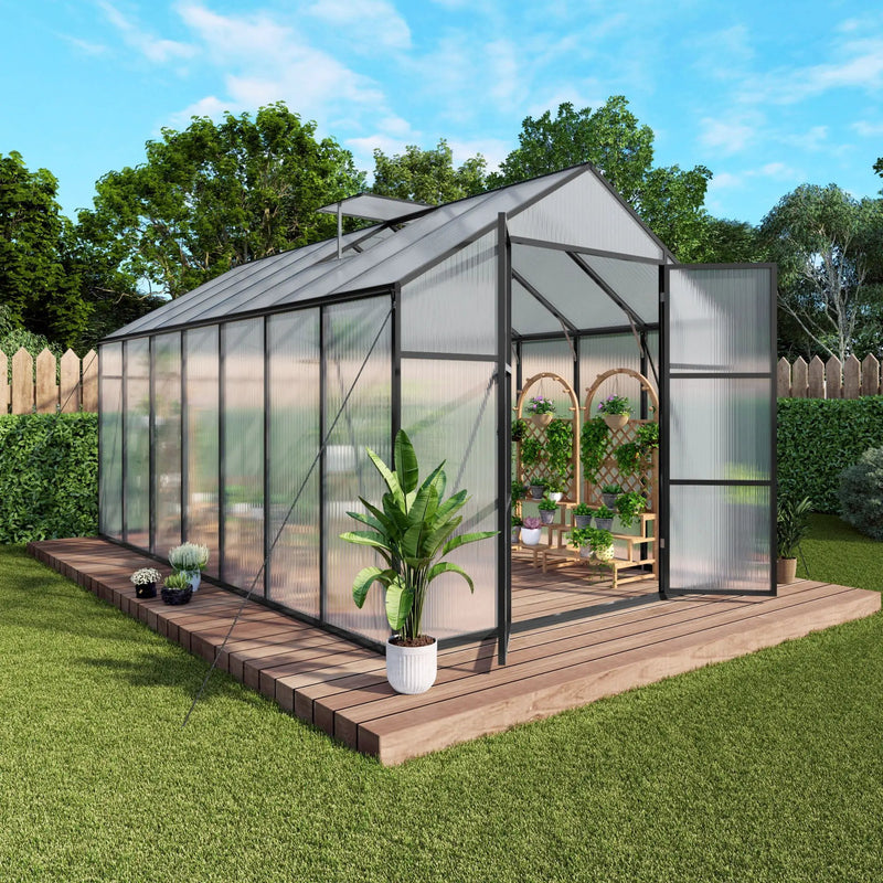 Gain Height Windproof house All Season Outdoor Garden Shelter by HouseOfZazla