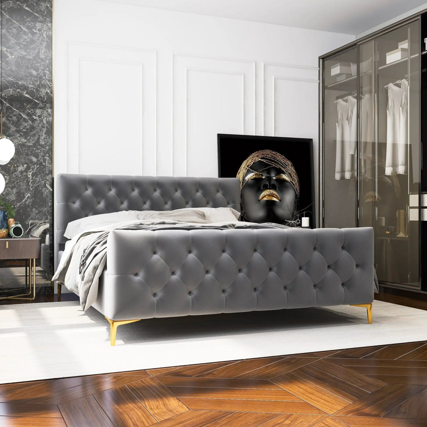 Bailey - Elegant Design Bed by HouseOfZazla