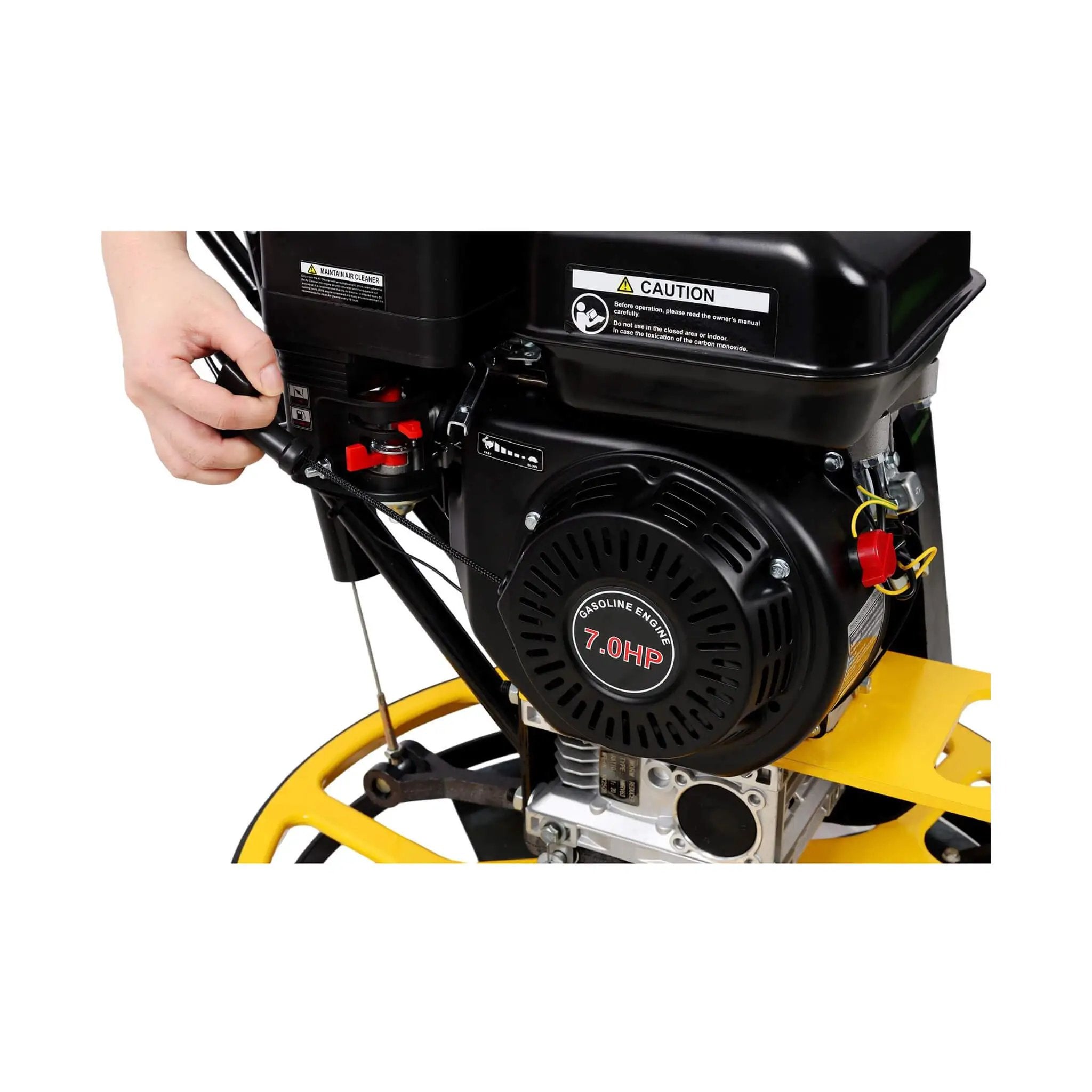 22-Inch 7HP Gas-Powered Walk-Behind Concrete Surface Finisher (SAK61802) by SAKSBY WHOLESALE