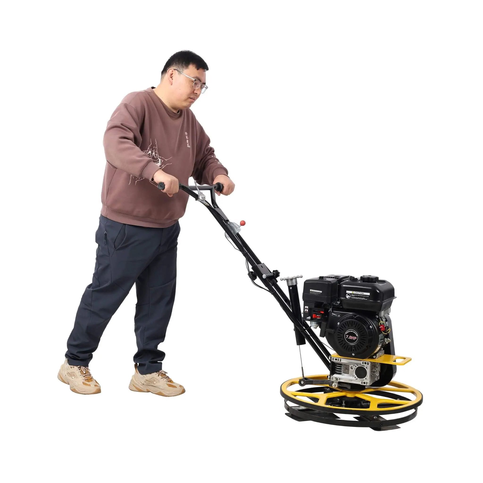 22-Inch 7HP Gas-Powered Walk-Behind Concrete Surface Finisher (SAK61802) by SAKSBY WHOLESALE
