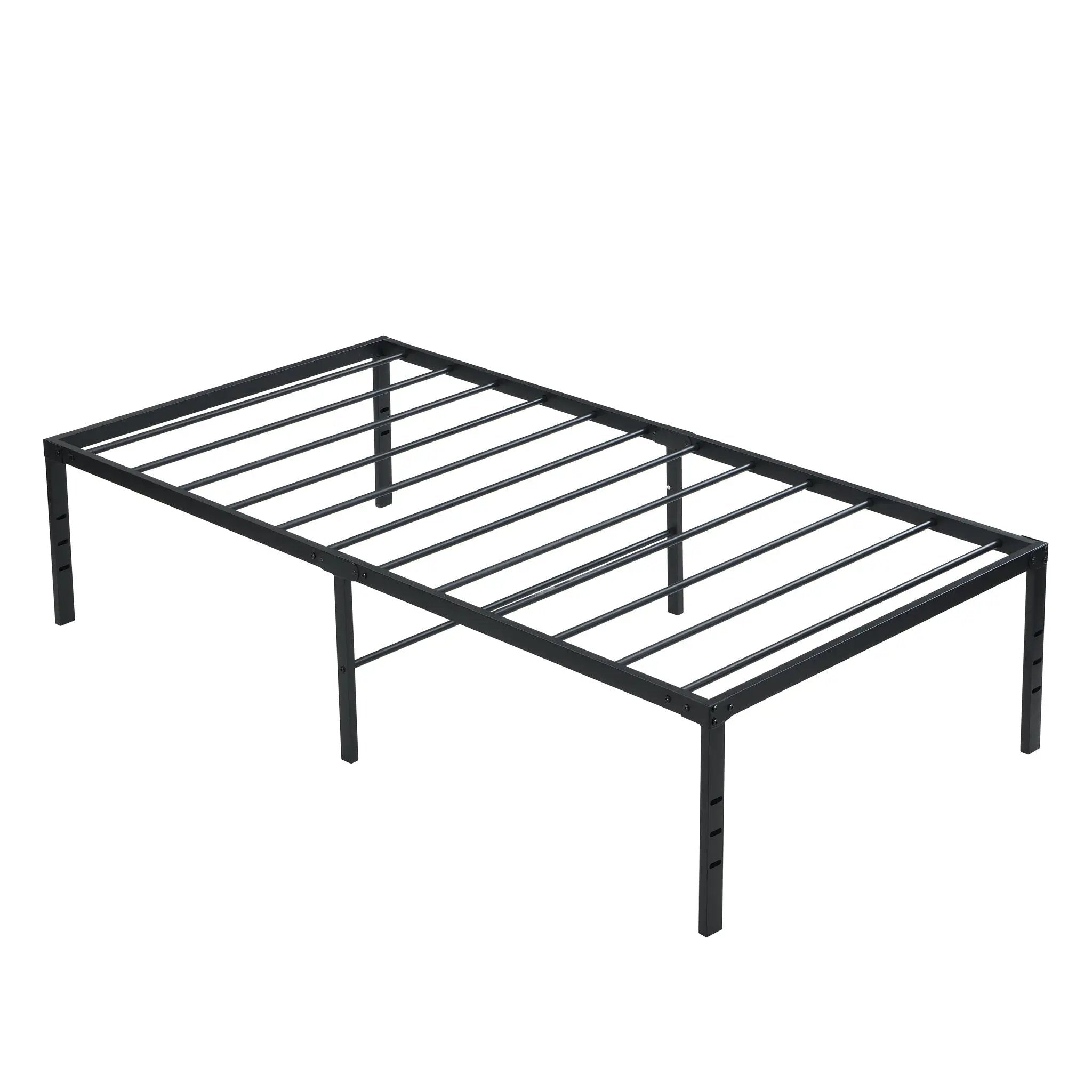 Heavy Duty Metal Bed Frame With Quiet Support by HouseOfZazla