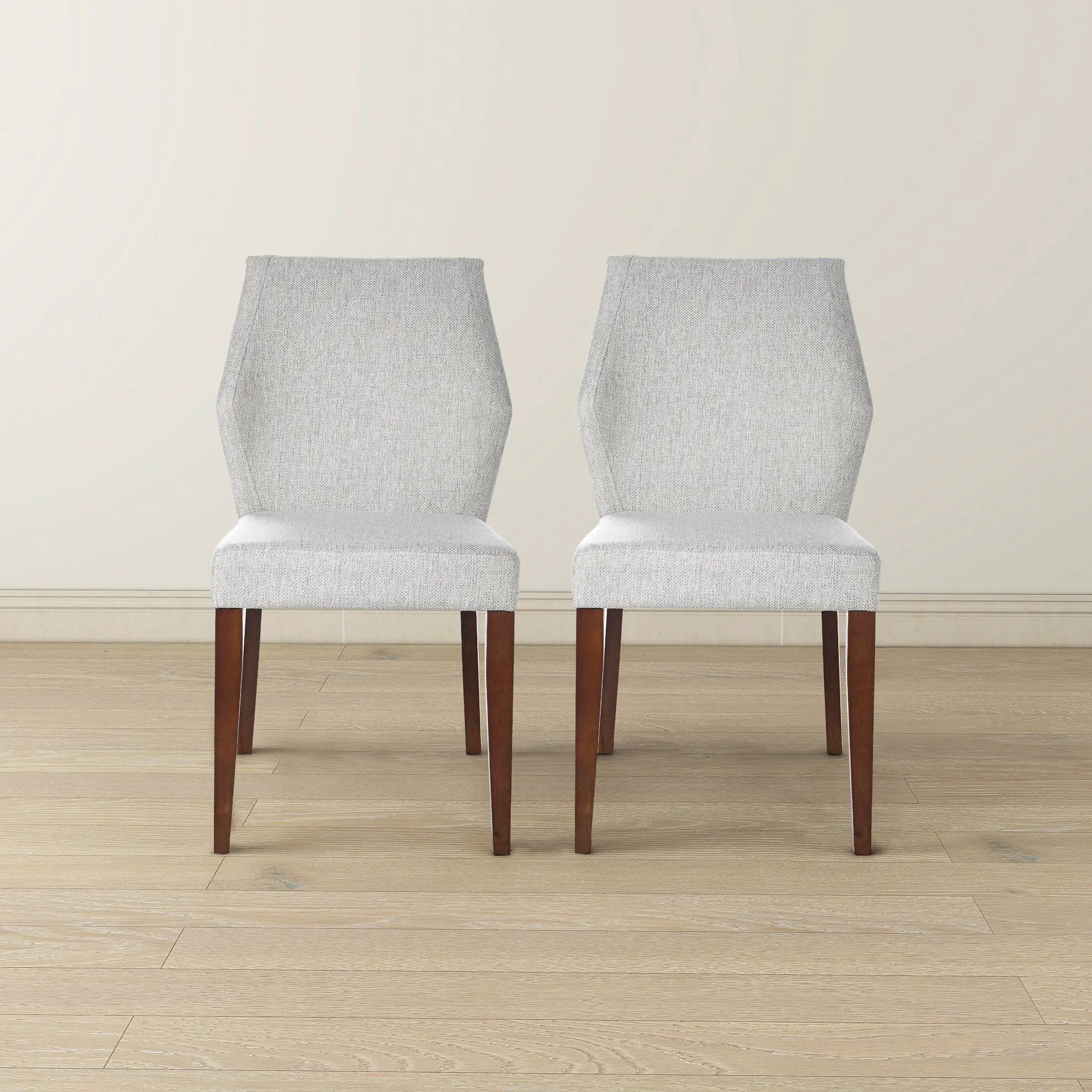 Luca - Dining Chair (Set of 2) - Light Gray by HouseOfZazla