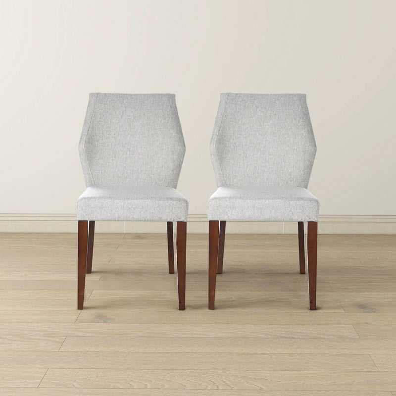 Luca - Dining Chair (Set of 2) - Light Gray by HouseOfZazla