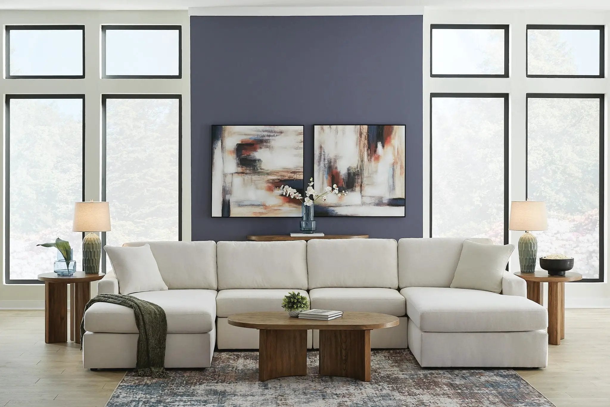 Modmax - Sectional - Oyster by Unique Piece Furniture