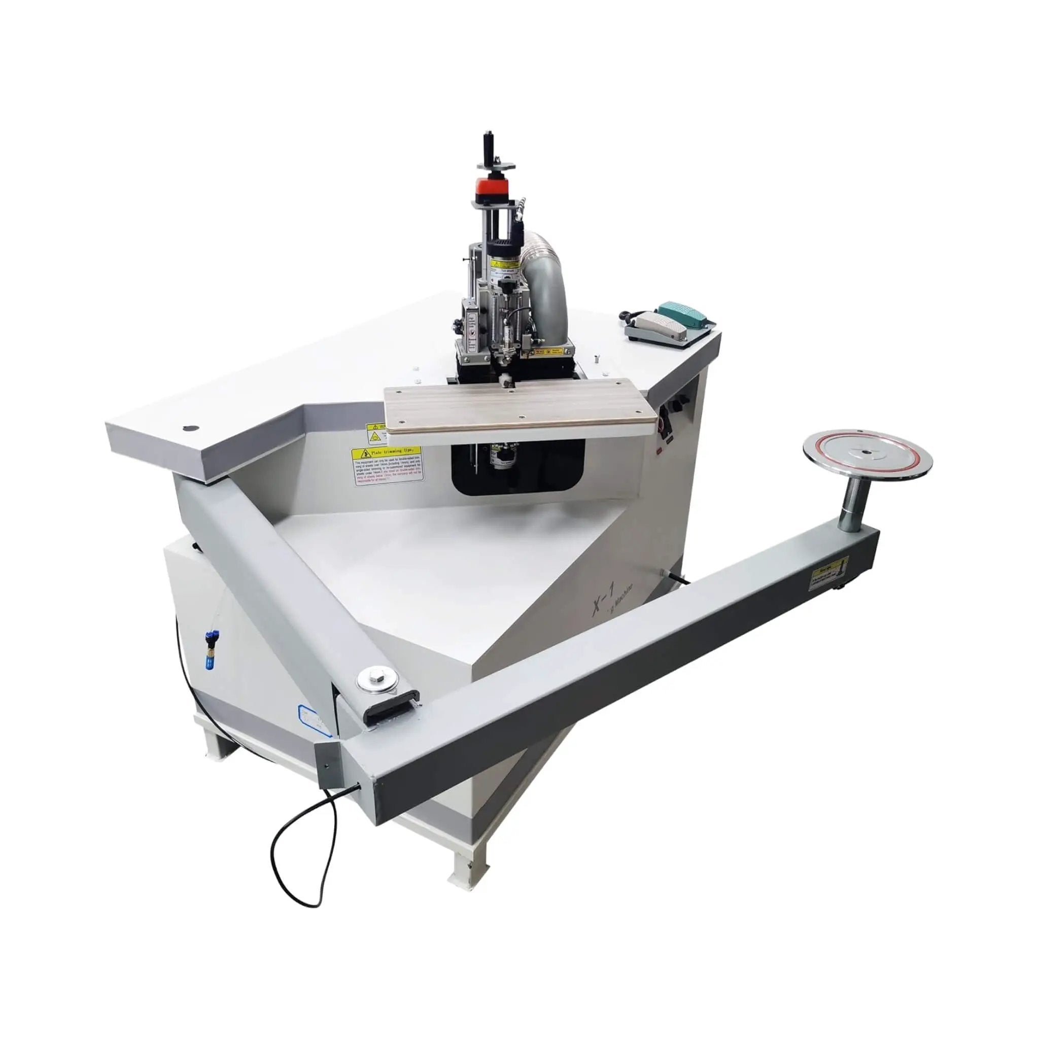 220V Curved Edge Trimming Machine With Foldable Arm (SAK60739) by SAKSBY WHOLESALE