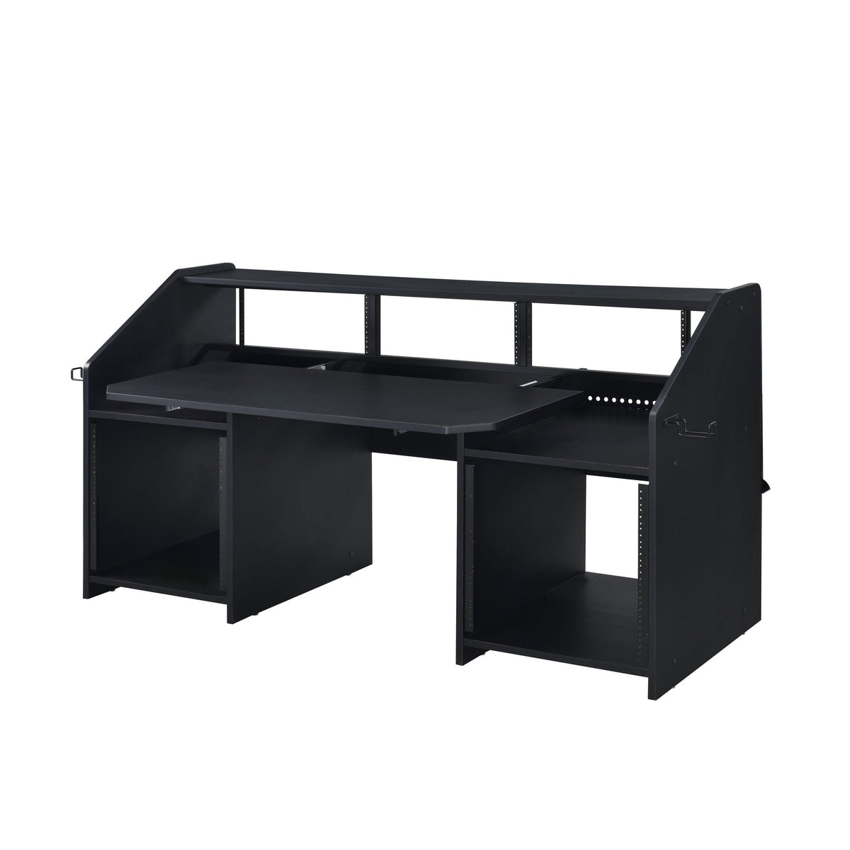 Annette Music Desk with Cable Management - Dark Brown or Black, photo 4 of 8