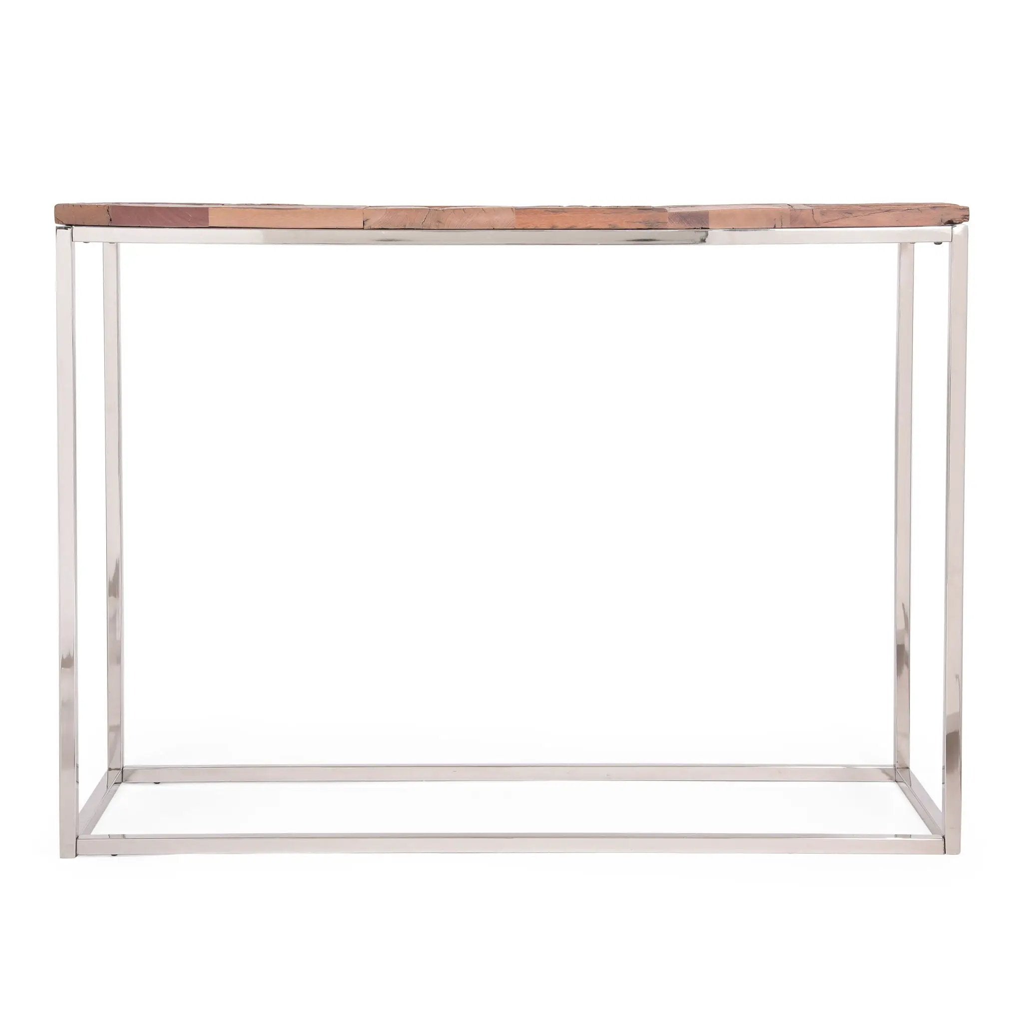 Console Table - Brown / Silver by HouseOfZazla