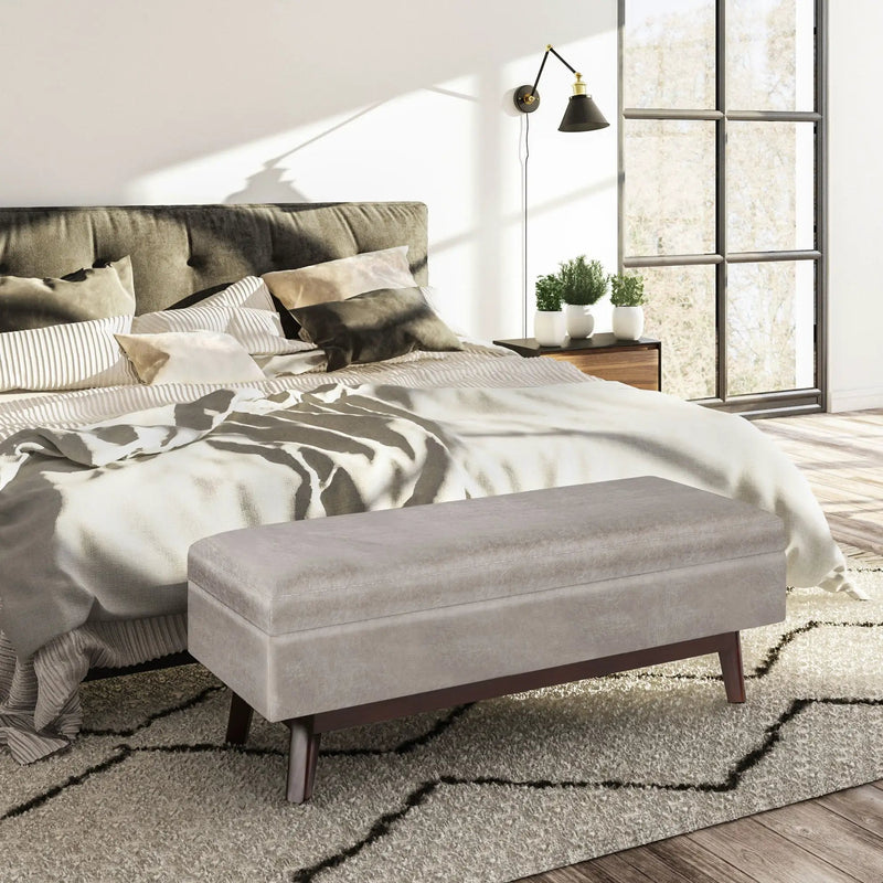 Owen - Upholstered Rectangular Storage Ottoman by Unique Piece Furniture