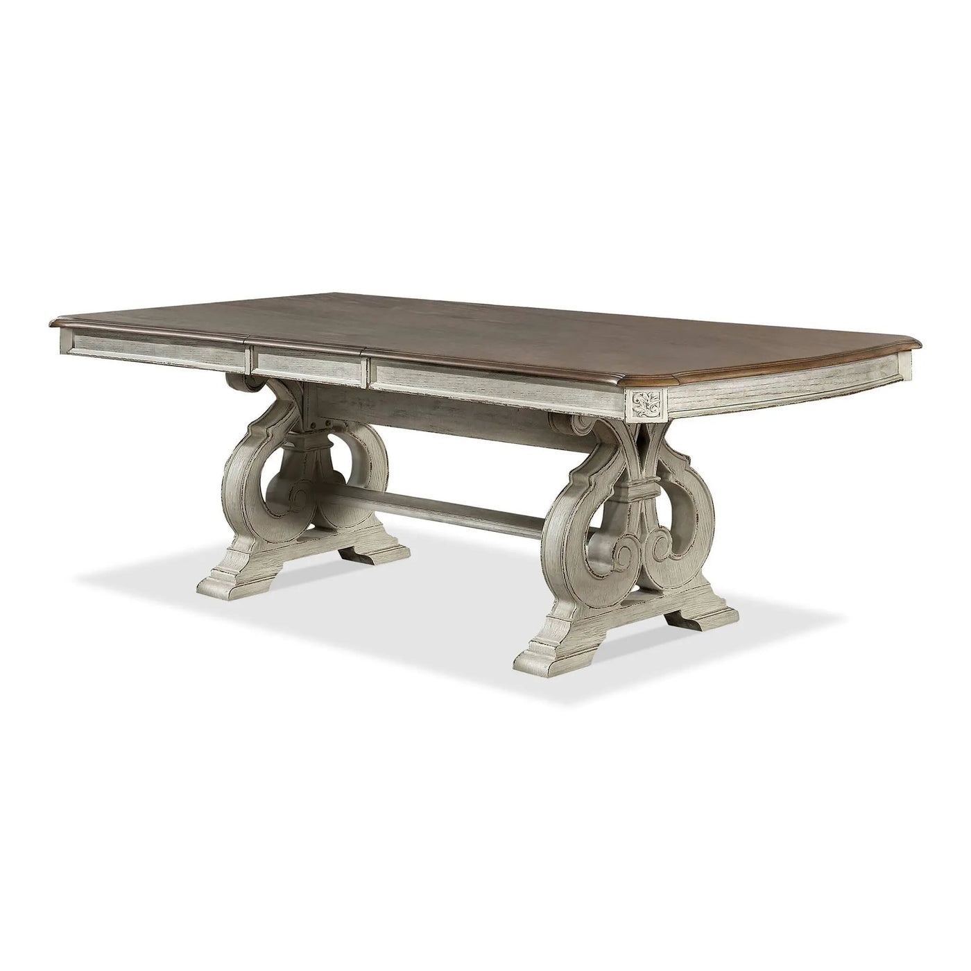 Rustic Dining Set With Table And Upholstered Chairs by HouseOfZazla