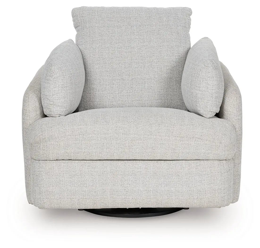 Alainmont Next-Gen Nuvella - Swivel Power Recliner by Unique Piece Furniture