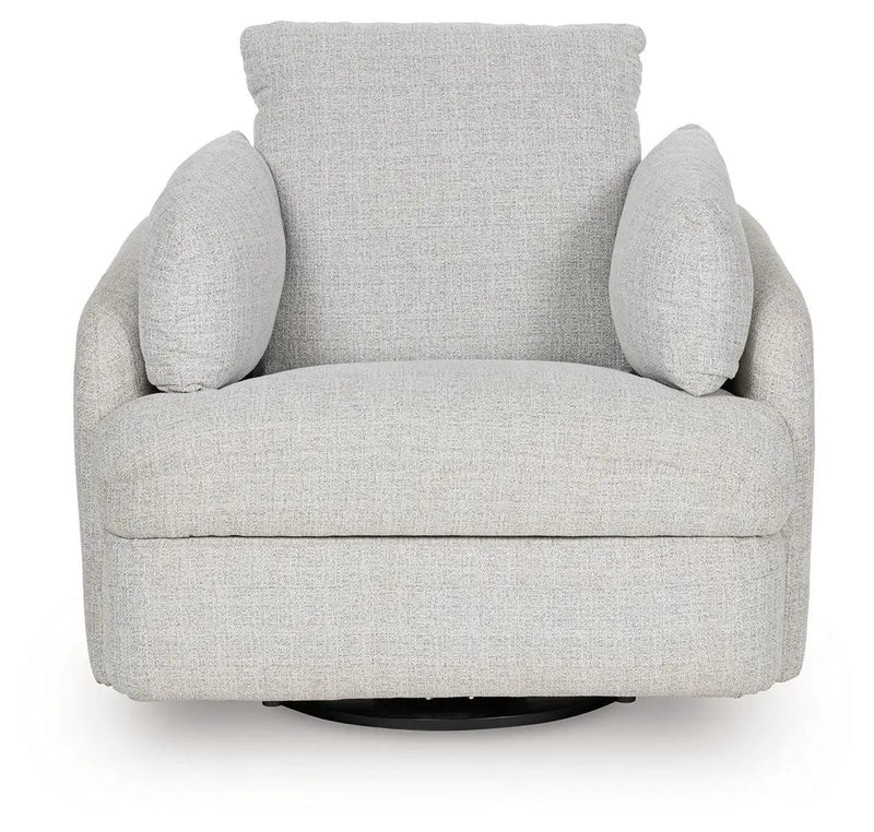 Alainmont Next-Gen Nuvella - Swivel Power Recliner by Unique Piece Furniture