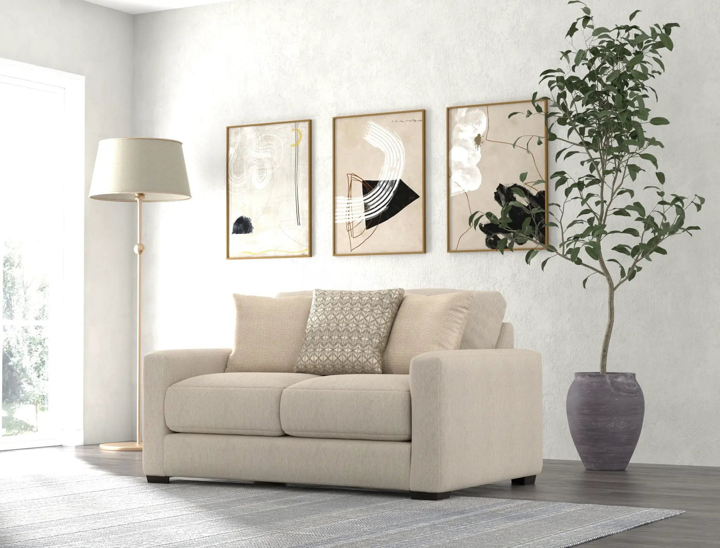Hyde Park - Loveseat by Unique Piece Furniture