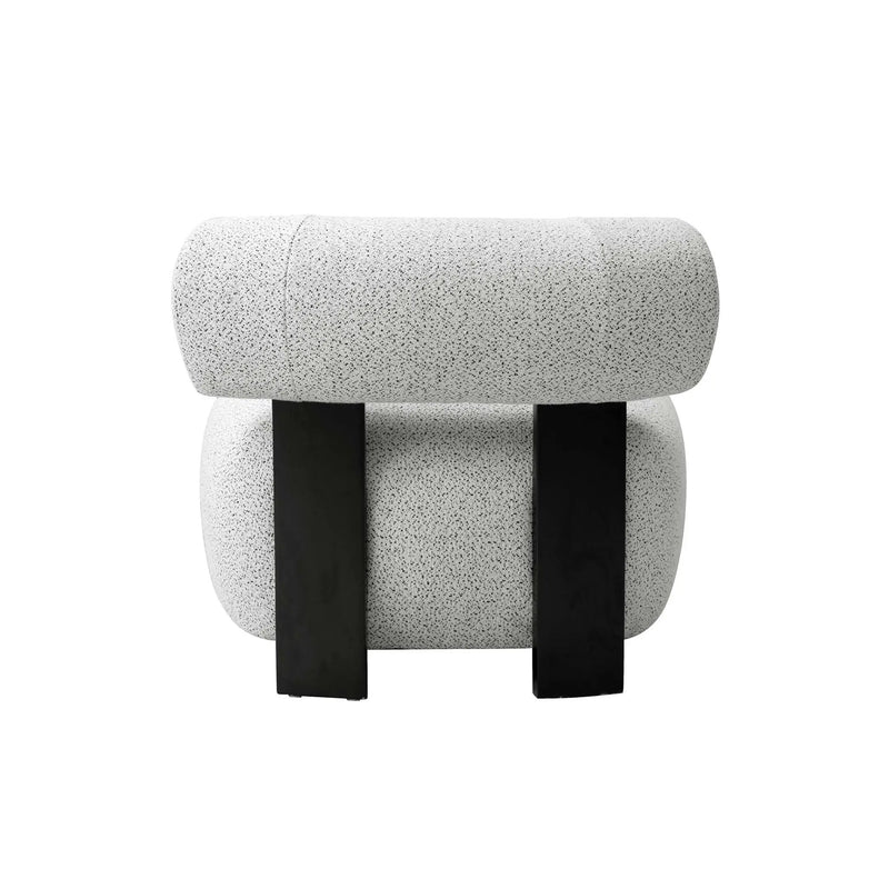 Bartow - Lounge Chair - Ivory by HouseOfZazla