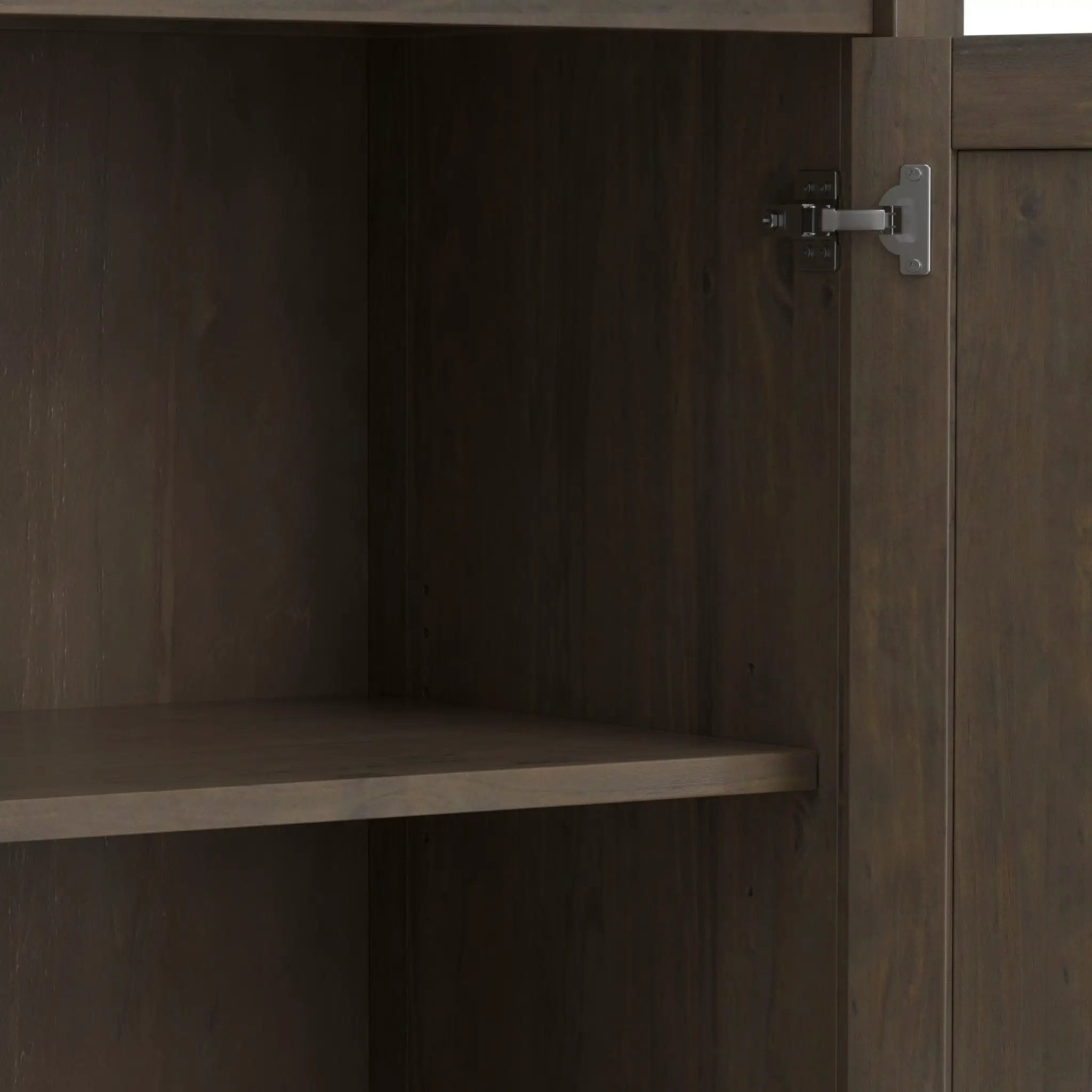 Ela - Wide Storage Cabinet - Smoky Brown by HouseOfZazla