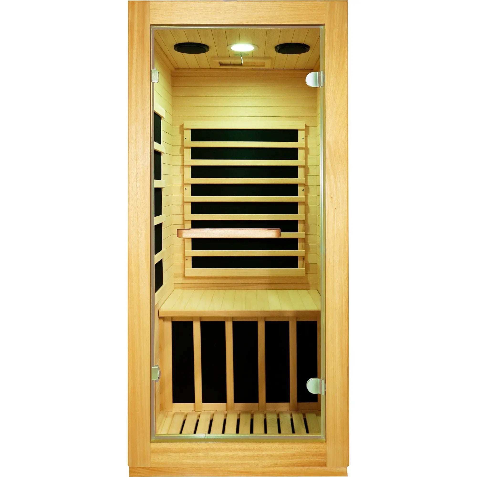 infrared sauna room single room by HouseOfZazla