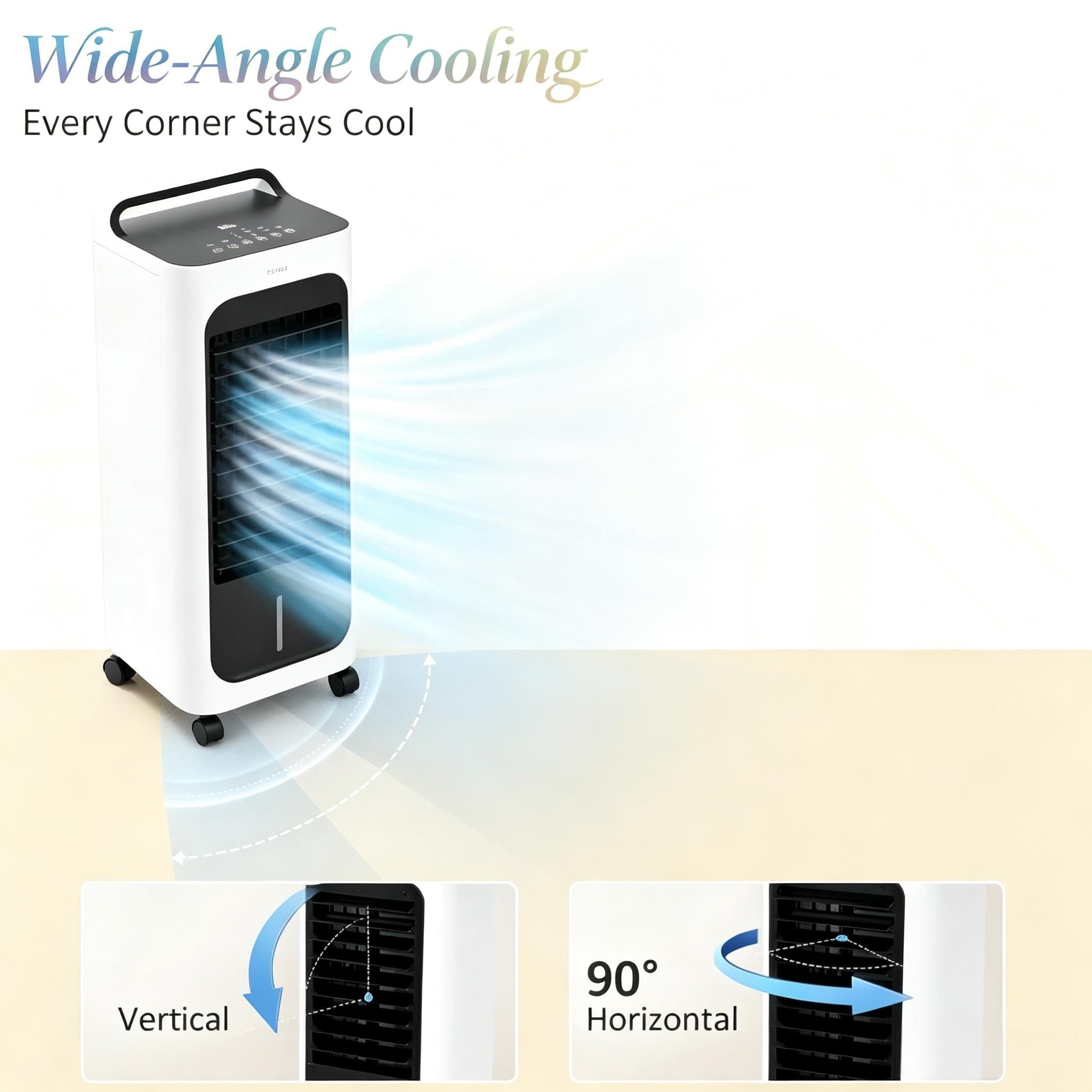 Swamp Cooler Air Conditioner with Three Refreshing Modes by HouseOfZazla