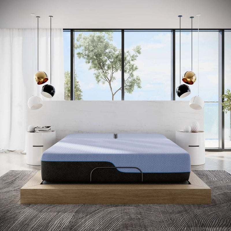 12" Refresh Flex Head Hybrid Cooling Fast Responding Latex Foam & Coil Mattress by Unique Piece Furniture