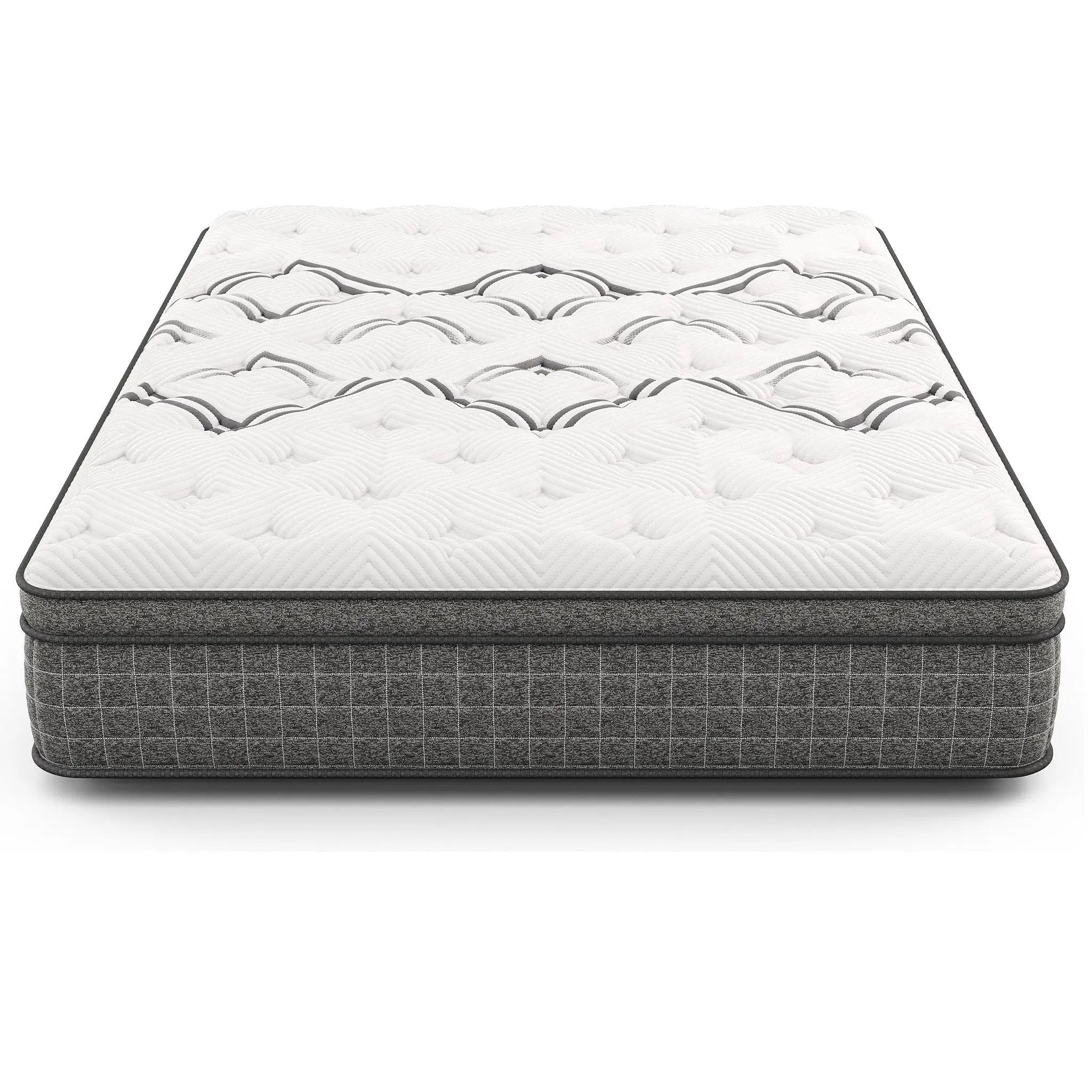 Diamond Soto Cooling Copper Hybrid Mattress, Full Size, Medium Feel by HouseOfZazla