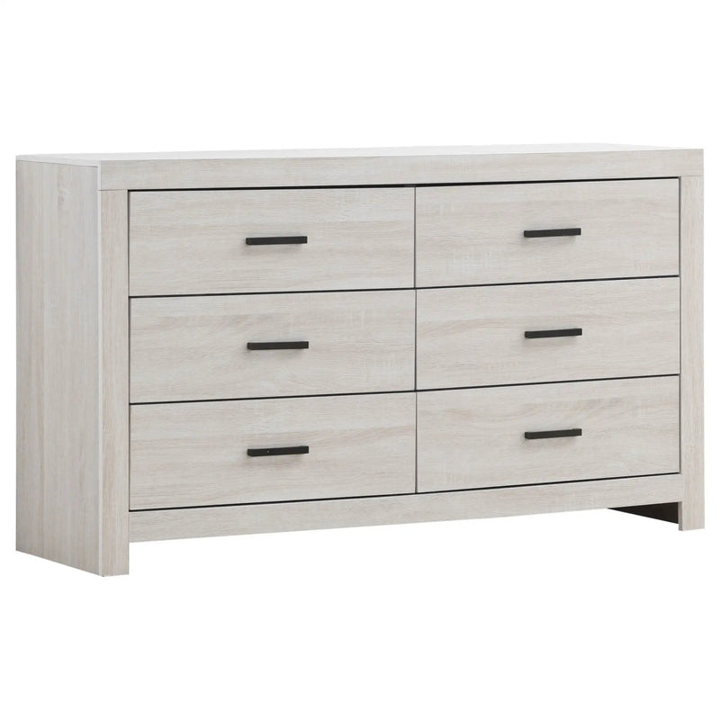 Brantford 5-piece Queen Bedroom Set Coastal White by Unique Piece Furniture