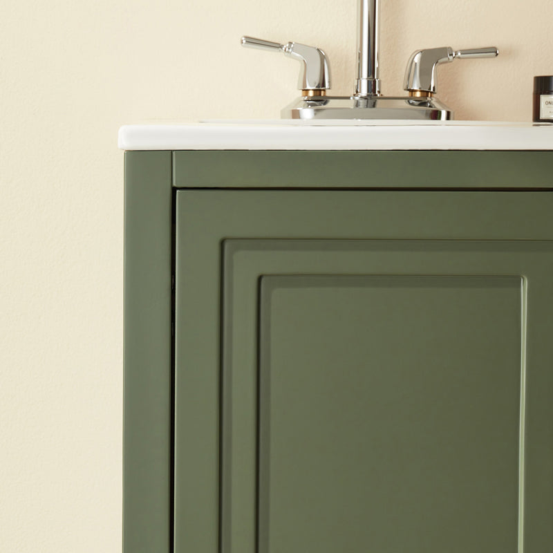 Fully Assembled 18'' Freestanding Single Bathroom Vanity by HouseOfZazla