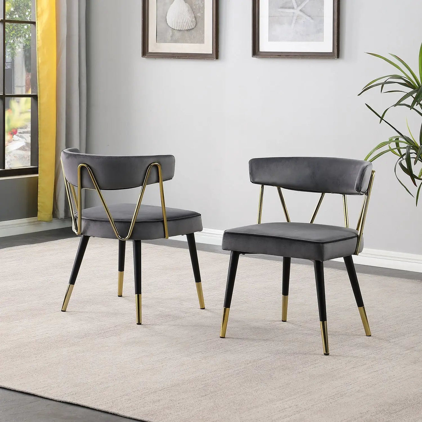 Glam Dining Chair (Set of 2) by HouseOfZazla