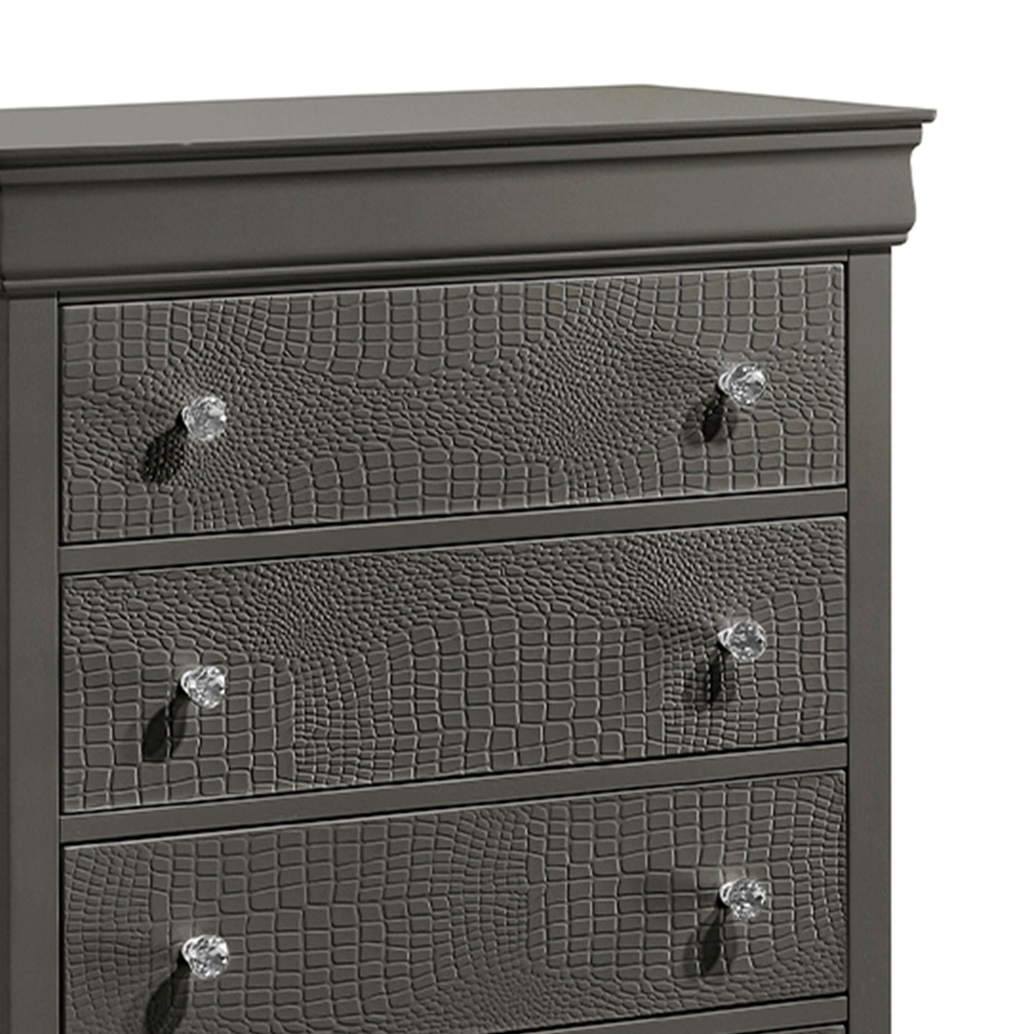 Blaze - Modern 5 Drawer Chest by HouseOfZazla