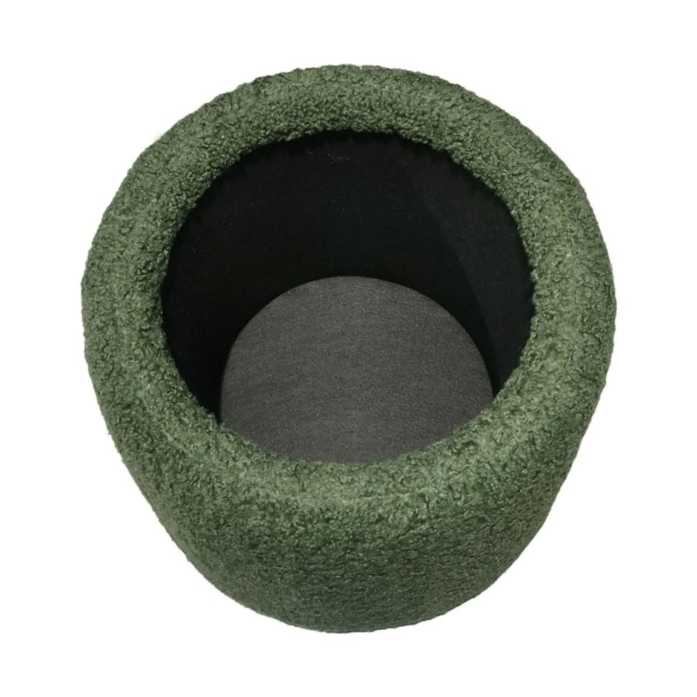 Elegant Round Storage Ottoman Upholstered by Unique Piece Furniture