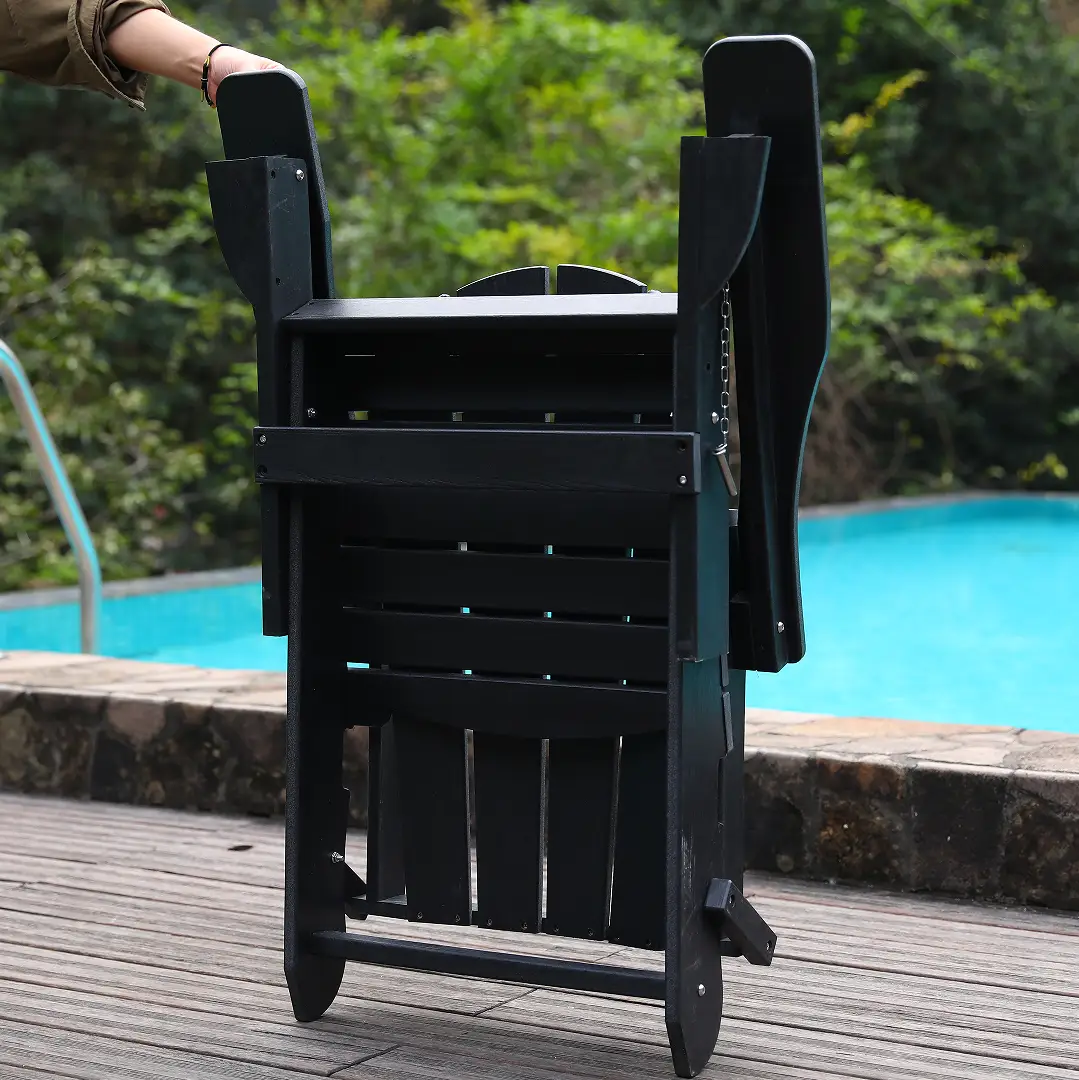 Adirondack Folding Chair with Dual Cup Holders by HouseOfZazla