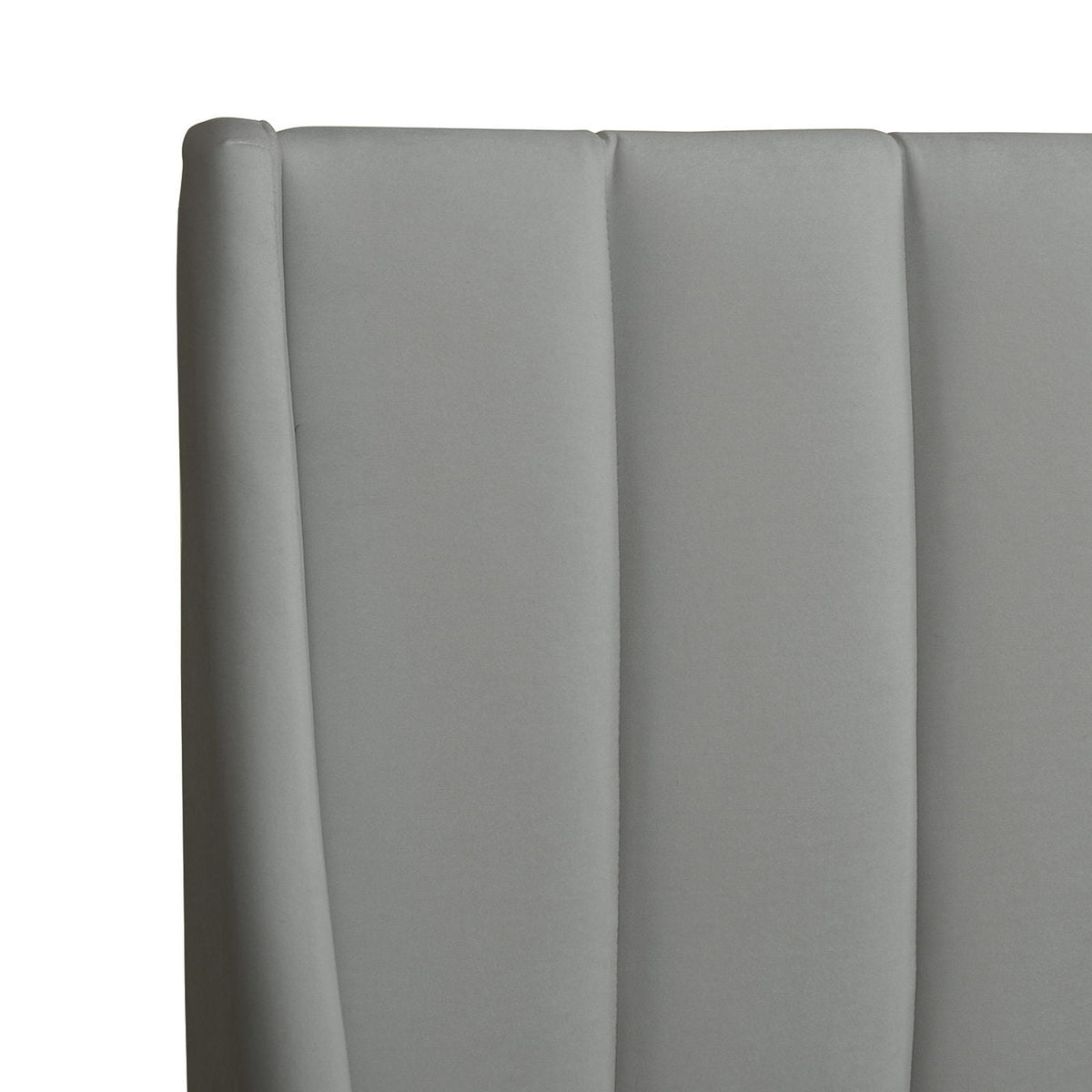 Vertical Tufted Modern Headboard Platform Bed Set with Upholstered Finish - Multiple Colors, photo 29 of 40