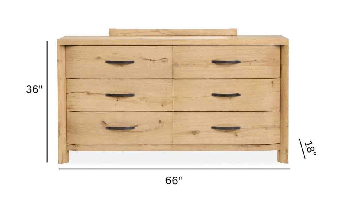 Laramie - Double Drawer Dresser, photo 3 of 11