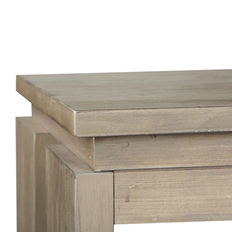Conrad - Rectangular Sofa Table - Stone Harbor Gray by Unique Piece Furniture