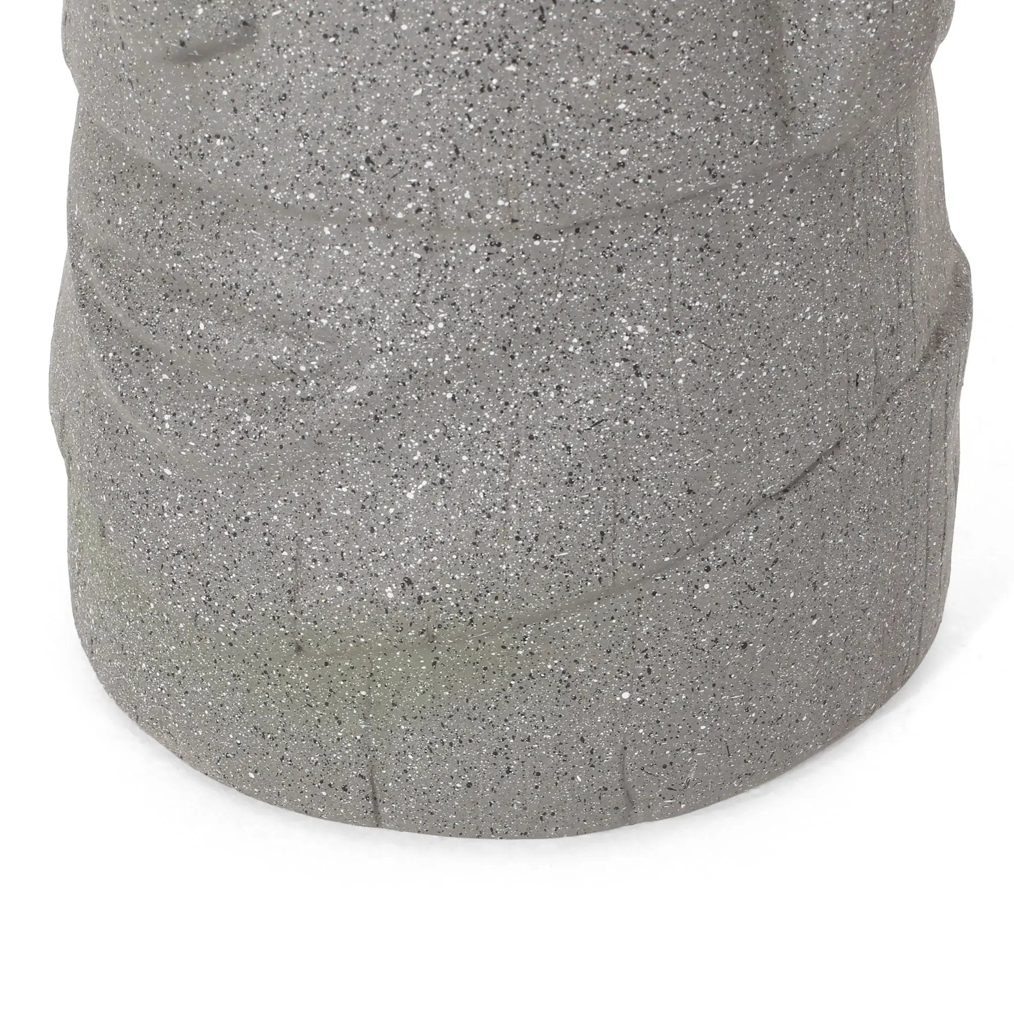 Classic Flower Planter With Magnesium Oxide Material - Stone Gray by HouseOfZazla