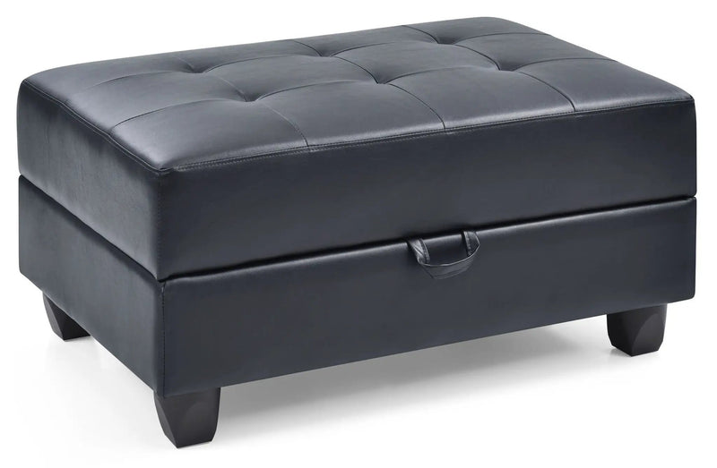 Stylish Storage Contemporary Ottoman by Unique Piece Furniture