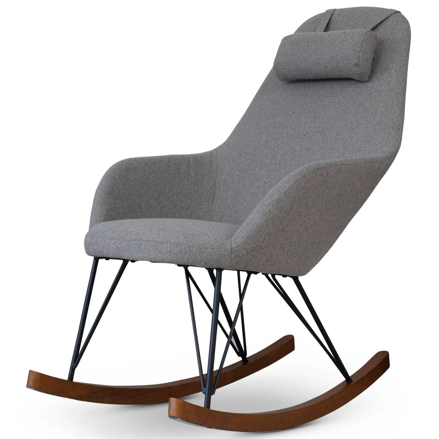 Chloe - Mid Century Modern Rocker Livingroom And Bedroom Chair by HouseOfZazla