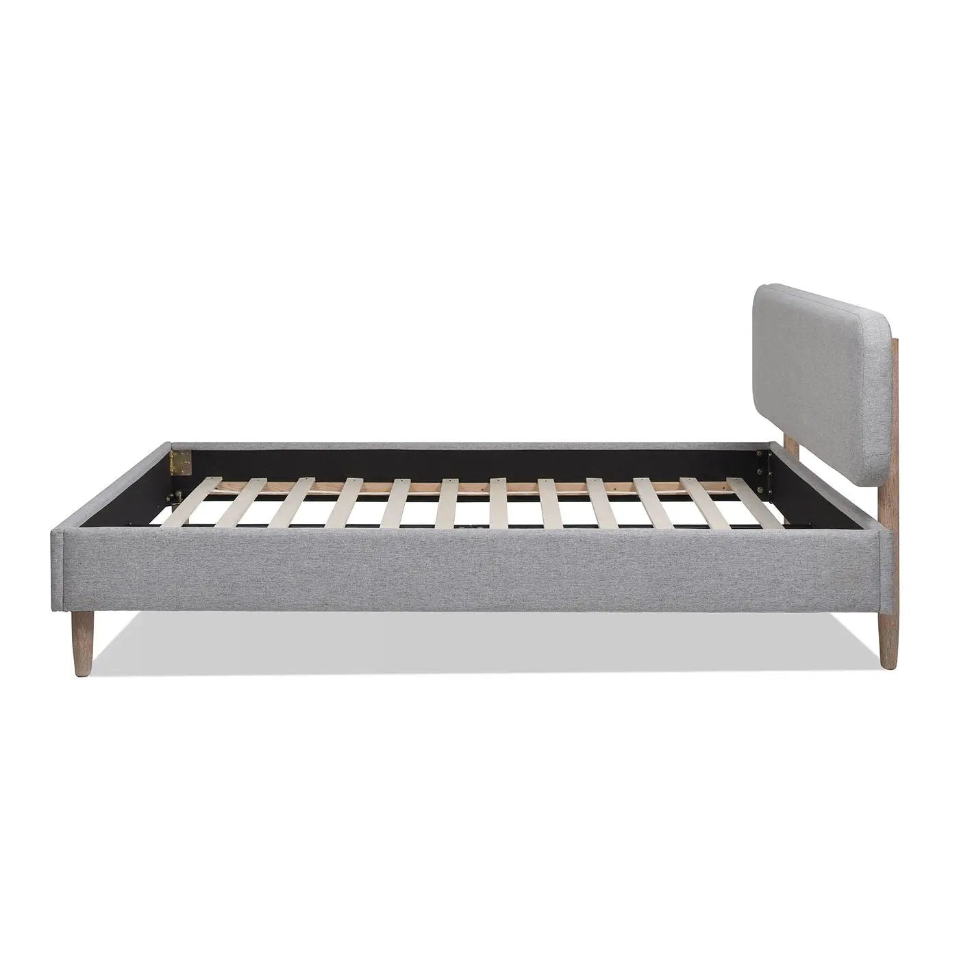 Diego - Low Upholstered Platform Bed by HouseOfZazla