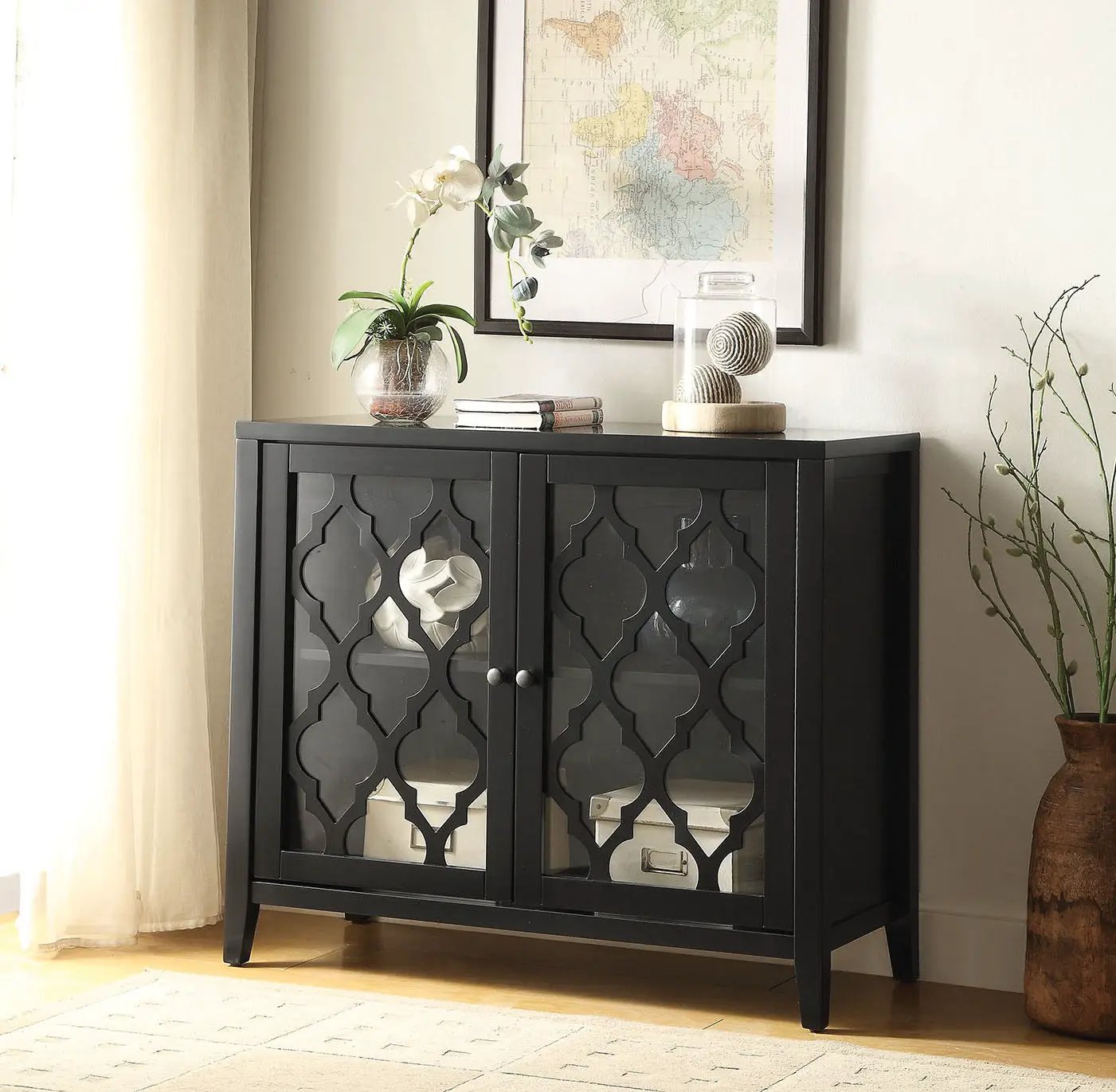 Ceara - Console Cabinet - Black by Unique Piece Furniture